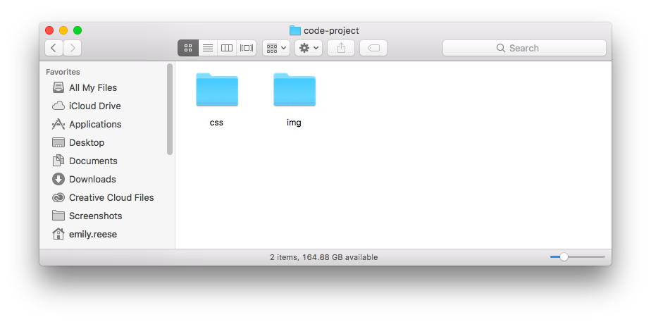 create folder command line mac